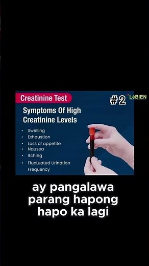 Symptoms of High Creatinine Levels