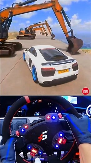 Porsche 911 GT3 Stunt Parkour Escape!