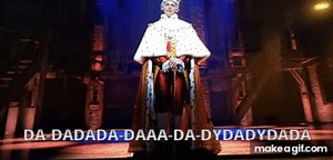 Hamilton King George Jonathan Groff on Make a GIF