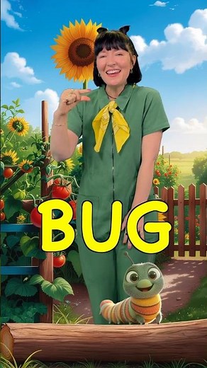 How to Spell BUG! | First Words for Toddlers | Baby Sign