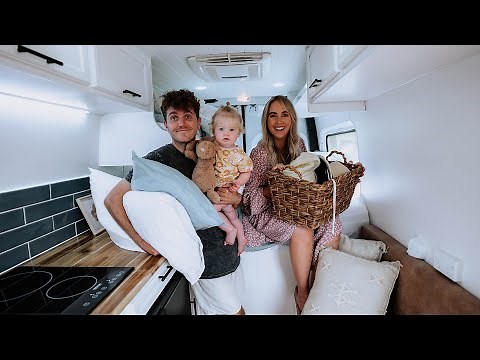 Our Full Time Van Life Begins | Move In Day