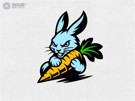 Rabbit with Carrot logo
