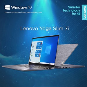 8.2K views · 22 reactions | Demand for the best, demand a Lenovo #YogaSlim7i. With smarter AI features that streamlines your productivity, you don’t even have to lift a finger to get most of your work done. Plus, with a high-end finish that’s stain resistant, let everyone know that you’re in charge. #Windows10 Own yours today: https://lnv.gy/30NxyYF | Lenovo Malaysia | Facebook