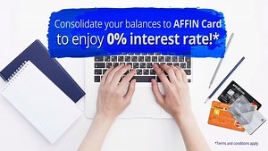 #DoItBetter with 0% Balance Transfer. Transfer your credit card balances into a new AFFIN Credit Card and enjoy 0% interest rate for 12 months!* Hurry, apply for AFFIN Credit Card now at https://bit.ly/AffinCardsGeneralLead Promotion Period: Now – 31 July 2020 #AffinBank #AffinCards *Terms and conditions apply | AffinMy