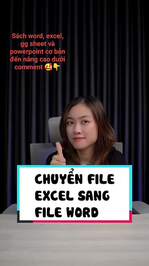 4.1K views · 30 reactions | Cách chuyển file excel sang file word cực đơn giản 殺 #tinhocvanphong #tinhoconline #xuhuong #viral | Tin Học Văn Phòng Online Từ A-Z | Facebook
