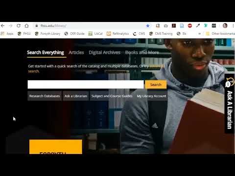 Citation Management and Citation Tracing
