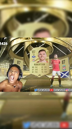 IShowSpeed opening FIFA 23 packs 😂💀 #ishowspeed #football #fyp