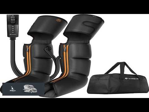 QUINEAR Advanced Full Leg Air Compression Massage Leg and Foot Massager