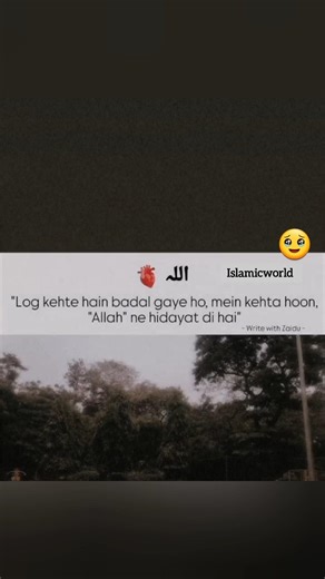 Log kehte hain badal gye ho🥺..#islamicshorts #shorts #explore