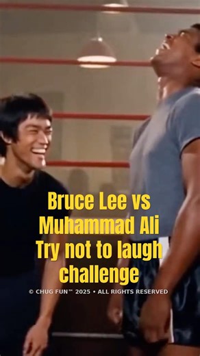 Bruce lee vs Muhammad Ali play TRY NOT TO LAUGH 🤣