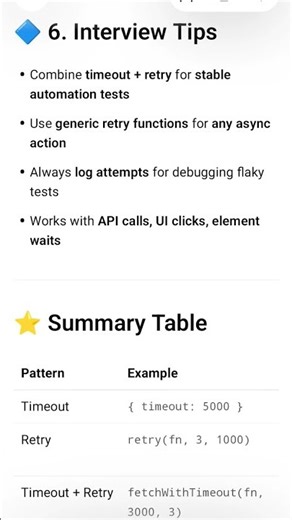 Playwright wait or Retry example in UI #shorts