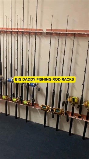Big Daddy Life Fishing Rod Racks keep your gear organized, protected, and always within reach - whether you’re heading out at sunrise or winding down after a long day on the water. | Big Daddy Life