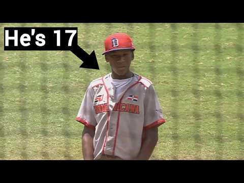 This Is What a Verified 17 Year Old Looks Like Playing in 12U Baseball