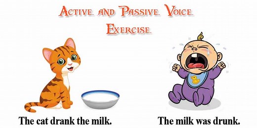 Active and Passive Voice Exercise With Answers - Passive Voice Quiz
