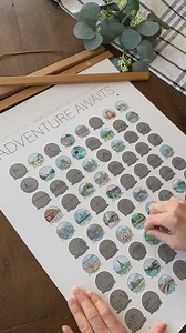 World Bucket List Scratch off Poster | Travel Adventure Print | Mother's Day Gift - Etsy