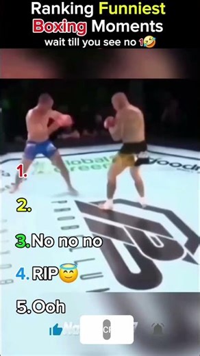 Ranking Funniest Boxing Moments 🤣 #shorts