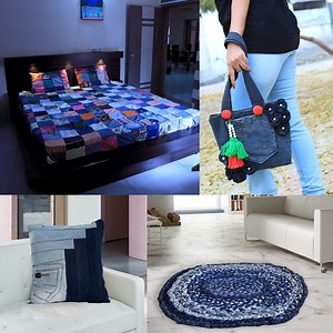 Super fantastic ideas 💡|| DIY Jeans Craft || Old Jeans Recycling Ideas - Home Decor Ideas #HomeUseful #JeansCraft #DIYCraft #ReuseOldJeans #Cushion | Wow Decoration