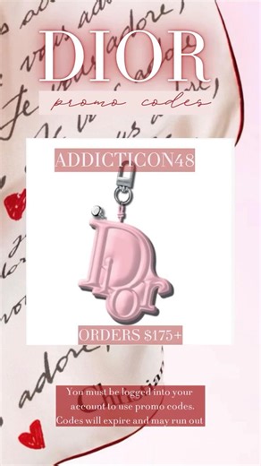 The CORRECT Dior Masterclass Codes! #dior #diorbeauty #diorpromocodes #beauty #luxurybeauty