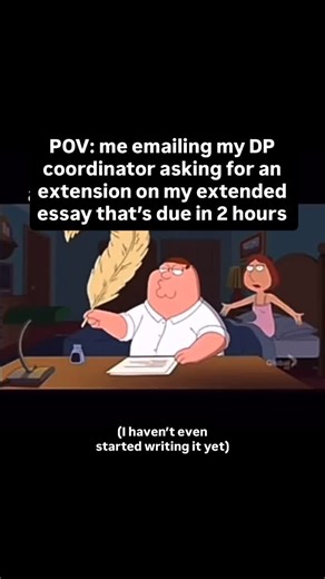 IB IS ONE BIG MEME [smartib] on Instagram: "Too relatable 😭😭 #ib #ibdp #ibmemes #ibo #internationalbaccalaureate"