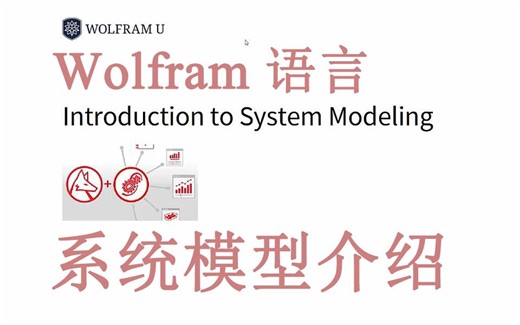 【Wolfram U 课程系列】 【Wolfram 语言】1. 系统建模介绍