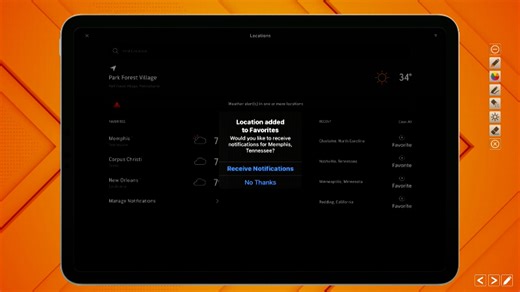 Prepare for severe weather with the AccuWeather app