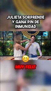 Julieta Piñeres WINS immunity pin on MasterChef Celebrity 2026