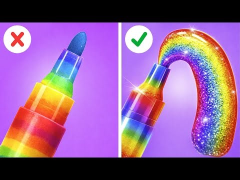 スマートスクール DIY 😆 クールクラフト & ジーニアスハック by 123 GO! Like