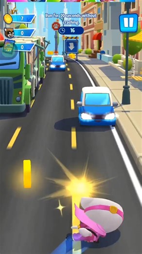 3 FUNNIEST FAIL CRASHES 😂| TalkingTom Gold Run#shorts