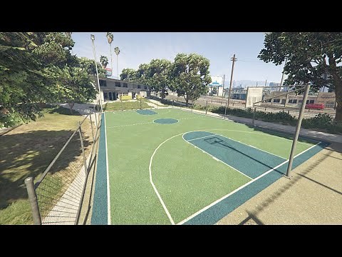 FiveM - Grove street hood & basketball court (MLO)