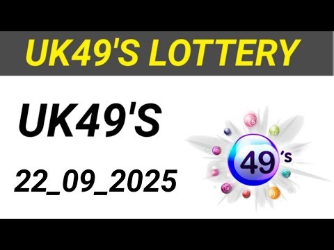 Uk49 Lunchtime And Teatime Prediction 22-09-2025,