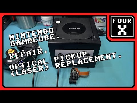Nintendo GameCube - Repair - Optical Pickup (Laser) Replacement.