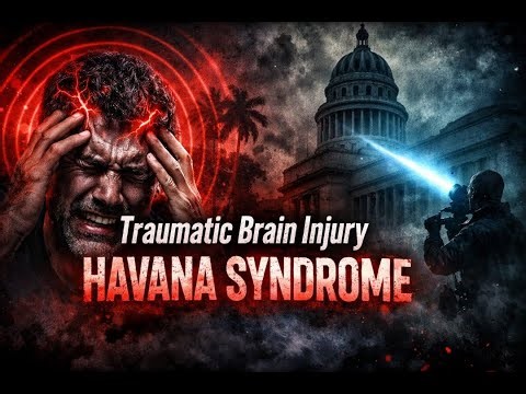Traumatic Brain Injury from Havana Syndrome - Ultrasonic Pulsed Microwave Directed Energy Weapons