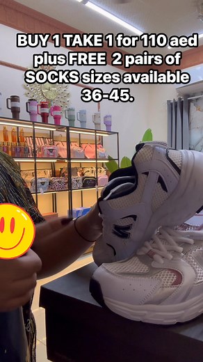 BUY 1 TAKE 1 for 110 aed plus FREE 2 pairs of SOCKS sizes available 36-45. JUST COMMENT: NB COLOR SIZE don't forget to send your details. | Maria’s Apparel