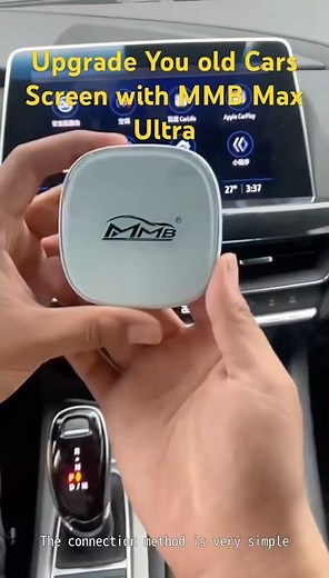 MMB Max Ultra AI Box - Plug & Play Netflix YouTube in Car #wirelesscarplay#MMB Max Ultra