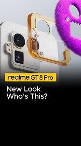 Let's immerse ourselves in the fun of the switchable camera bump on realme GT 8 Pro! #realmeGT8Pro #ExploreBeyondDefinition #FirstSwitchableCameraBump #realmeMY #comingsoon | realme