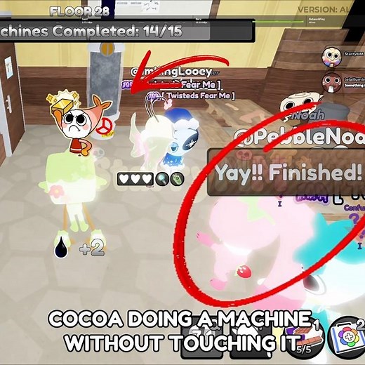 COCOA MACHINE GLITCH IN DANDY'S WORLD #roblox #dandysworld #update