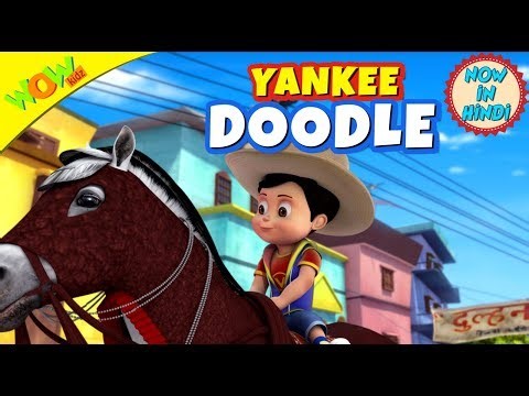 Yankee Doodle | 3D animated kids songs | Hindi Songs for Children | Vir | WowKidz