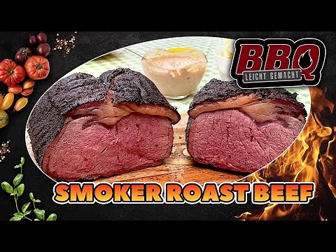 Roast beef from the Beefer and smoker