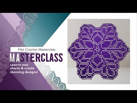 Filet Crochet Masterclass | Learn to Read Charts, Increase/Decrease & Add Lacet Stitches!