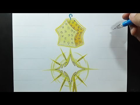 How to draw Light Fruit Blox Fruits