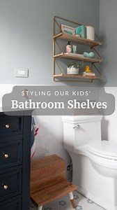 11K views · 47 reactions | Tomorrow is the day…I’m finally revealing the kids’ bathroom makeover on the blog. Until then, enjoy this cute shot of all of those colorful accessories 殺 Sources for every item will be in the blog post! | DIY Playbook | Facebook