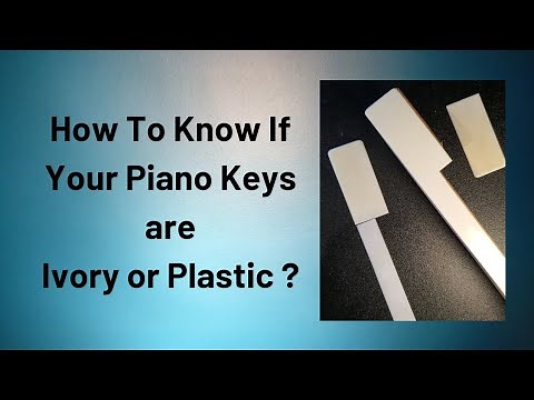 How Can You Tell if Your Piano Keys are Ivory?
