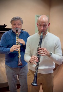 Clarinet duet by Walter Farina !! Con Samuele Di Federico e Mari Fujino, piano 😎😎 | Corrado Giuffredi