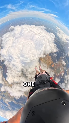 What Happen If You Land On A Cloud ☁️ #shorts #clouds