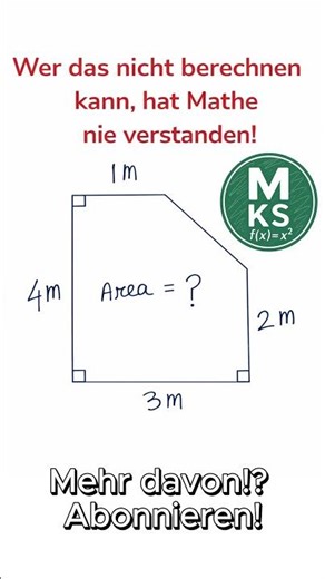 95 % berechnen diese Fläche falsch 😳