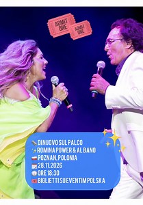 Concerto di Al Bano e Romina Power a Poznań 2026