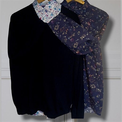 Men's Floral Shirt Set: T.M. Lewin, Jack Jones, Navy Sweater - Etsy Canada