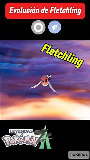 Evolución de #fletchling #pokemon #pokemonlegendsza #fletchinder 🔥