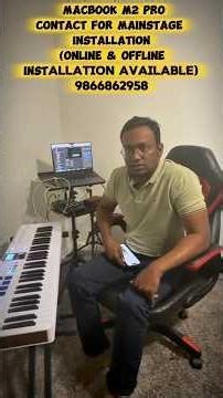 MacBook pro M2 online installation completed #usa #mainstage #macbook