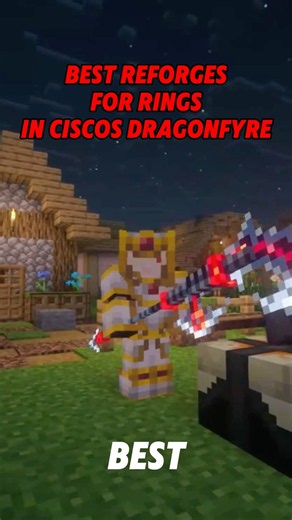 Best Reforges for Rings - Cisco’s Dragonfyre RPG #minecraft #minecraftmods